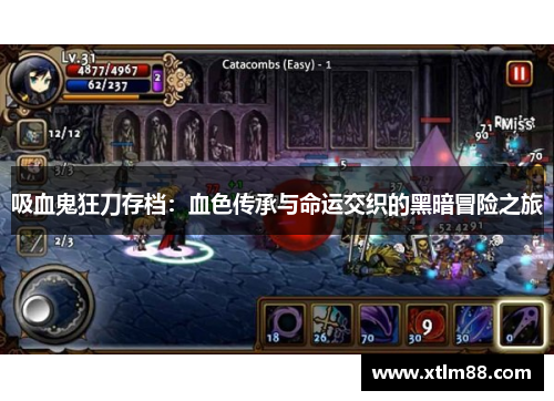 吸血鬼狂刀存档：血色传承与命运交织的黑暗冒险之旅